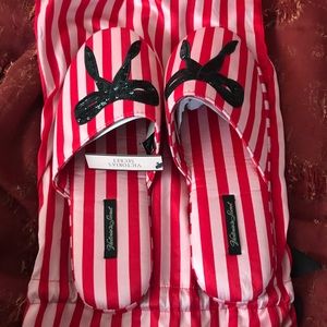 Victoria Secret Satin Slippers